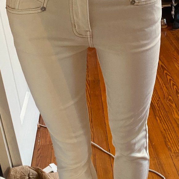New Current/Elliott white high waisted jeans - Picture 3 of 5